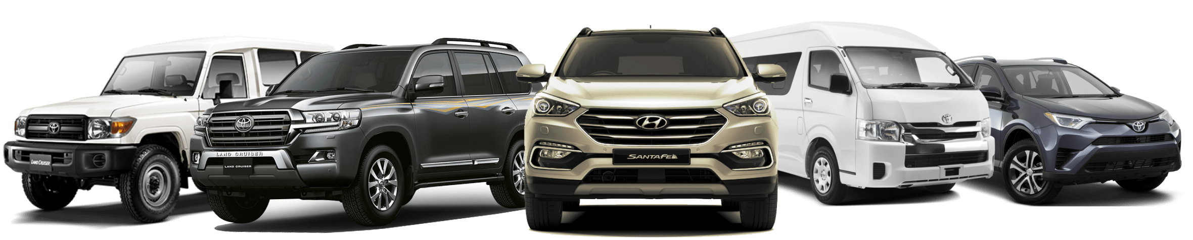 Africar car selection